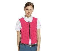 Chaleco Ecuestre Chaleco Protector for equitación, Equipo de equitación, Ropa de Caballero for Adultos y niños, Ligero y Transpirable for Todas Las Estaciones.(Pink,CL)