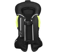 Chaleco Ecuestre Ligero con Airbag, Homologado para Moto, Alta Visibilidad, Hinchable, Broches Ajustables, Protección A, Talla S