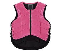 Chaleco ecuestre para ni?os, chaleco protector unisex de seguridad en equitaci¨®n con acolchado EVA (CM)