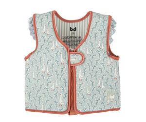 Chaleco flotador bebé 1-3 años Guss (blanco/verde) de Bimbidreams Bimbi Dreams