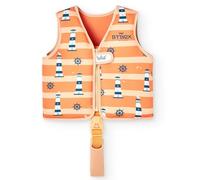 Chaleco Flotador Bebes - Natación, Piscina o Playa -Protección UPF 50+ -Neopreno de 5 mm -Doble Cierre de Seguridad - S (11-19 kg) - M (19-30 kg) (Faro, M)