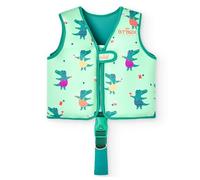 Chaleco Flotador Bebes - Natación, Piscina o Playa -Protección UPF 50+ -Neopreno de 5 mm -Doble Cierre de Seguridad - S (11-19 kg) - M (19-30 kg) (Cocodrilo, M)