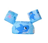 Chaleco flotador para niños - Chaleco de piscina ajustable con manguitos - Flotadores para piscina - Para playa, lago, río, parque acuático, actividades al aire libre, vacaciones, niños, niñas, hora d