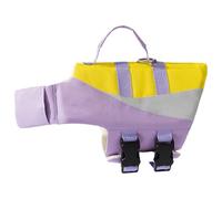 Chaleco flotante para perro, ropa de natación segura con flotabilidad, impermeable ajustable con flotadores, para piscina y nautismo al aire libre, ayuda animal