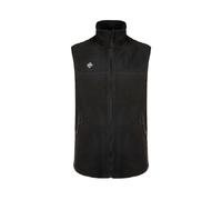 Izas - Chaleco de Forro Polar para Hombre - Chaqueta sin Mangas con Cuello Alto - Forro Polar de Invierno Ligero y Secado Rápido - Ideal para Actividades al Aire Libre - Padru Vest Negro - M