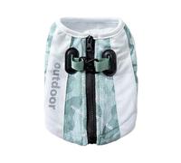 Chaleco fresco para mascotas - Chaqueta de perro a tiempo cálido cachorro cómodo transpirable para acampar Entrenamientos al aire libre Confort a largo plazo Asegúrese de sumergirse y