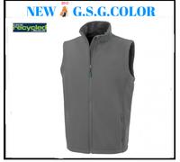 Chaleco Hombre Softshell B/W 2 Capas Imprimible, PE Reciclado