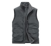Chaleco Hombre Vestir, Chaleco Trabajo Con Cremallera Casual Chaleco Acolchado Invierno Chaleco De Trabajo Azul Chaleco Acolchado Cómodo Termica Calefactable Chaleco Negro Chaleco Plumas Talla Grande