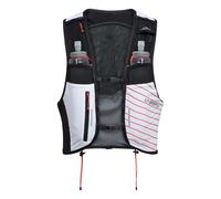 La Sportiva - Mochilas y cinturones trail/running - Ultra Trail Vest 10L U White/Cherry Tomato - Talla S - Blanco Blanco S