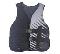 Chaleco Ligero de Kayak para Adultos Alta Flotabilidad Neopreno con Ajuste Ajustable para Paddle Surf Pesca Bote(Black,XL)