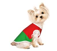 Chaleco ligero para perro con estampado de bandera de Bielorrusia, camisa sin mangas, diseño de malla transpirable para caminar y jugar en verano