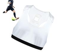 Chaleco Localizador GPS Fútbol,Chalecos Rastreador GPS Cómodos para Fútbol Exterior - Accesorio Deportivo Transpirable para Atletas Niños Adolescentes Adultos