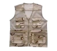Chaleco Multibolsillos Hombre Verano - Men'S Outerwear Vests With Multiple Pockets Ideal For Casual Wear In Spring Summer And Autumn Featuring Zipper Closure For Easy And Style (Multicolour Xxxxl)