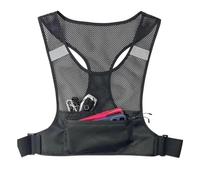Chaleco para Correr para Hombres: Chaleco Deportivo con Soporte para teléfono, Chalecos Reflectantes Impermeables, con Bolsillos para Fitness, Jogging, Gimnasio, Senderismo, Equipo de en