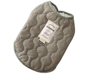 Chaleco para mascotas, chaqueta cálida para perro, abrigo de poliéster para perro, prepárate para llamar la atención con este elegante abrigo de invierno integrado con agujero de arnés para cachorros