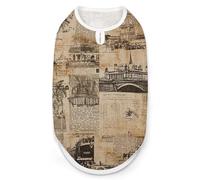 Chaleco para Mascotas de Estilo Retro de Londres, Ropa fácil de Usar para Perros pequeños, para Paseos Diarios S