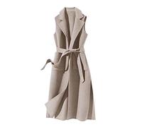 Chaleco para mujer sin mangas, elegante, chaleco térmico ligero para exteriores, chaleco térmico cortavientos, chaleco para mujer, chaleco para correr, senderismo, transpirable, chaleco de invierno