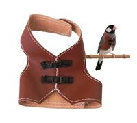 Chaleco para pájaros | Chaleco ajustable para pájaros vintage - Pequeños accesorios para interiores y exteriores, balcón, jardín, hamaca, parque infantil, gallinero