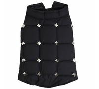 Chaleco para perros acolchado con tachuelas DoggyDolly, negro - en oferta al 50%