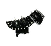 Chaleco para perros con picos - Picos portátiles chaleco para perros - chaleco protector del perro reflectante abrigo anti -coyote ajustable para proteger a su mascota de Rap