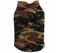 Chaleco para perros grandes de DoggyDolly, camuflaje verde