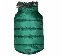 Chaleco para perros grandes de invierno de DoggyDolly, verde
