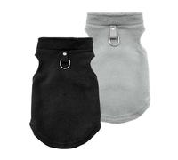 Chaleco peludo liso para perros grandes, ropa suave de color sólido, abrigos gruesos, pijamas de invierno