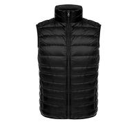 Chaleco Plumas Ligero Hombre Chaleco Plumifero Ligeros Hombre Chalecos Acolchado Caballero Abrigo Plumon Sin Manga Hombre Ultraligero Tallas Grandes Casual Invierno Chalequillo Plegable Negro 2XL