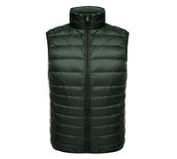 Chaleco Plumas Ligero Hombre Chaleco Plumifero Ligeros Hombre Chalecos Acolchado Caballero Abrigo Plumon Sin Manga Hombre Ultraligero Tallas Grandes Casual Invierno Chalequillo Plegable Verde XL