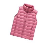 Chaleco Plumas Mujer Ligero Chaleco Guateado Chalecos Acolchados Mujer Chaleco Plumon Acolchado Señora Chaleco Plumifero Mujer Chaqueta sin Mangas Mujer Chaleco Plumífero Plumiferos Mujer Rosa M