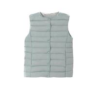 Chaleco Plumas Mujer Ligero Chaleco Guateado de Mujer Chaleco Plumon Ultraligero para Mujer Chaleco Plumifero Señora sin Mangas Chaleco Plumífero Mujer Chaleco Plumiferos Puffer Pluma Mujer Azul L