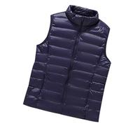 Chaleco Plumas Mujer Ligero Chaleco Guateado Ultraligero Mujer Chalecos Acolchados Señora Chaqueta Abrigo Sin Mangas Mujer Chaleco Plumon Plumifero Mujer Acolchado Chaleco Plumífero Mujer Armada M