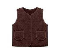 Chaleco Polar para NiñOs, NiñA, sin Mangas, con Cremallera, Primavera, OtoñO, Invierno, CáLido, 80 - 160