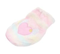 Chaleco Polar para Perro, Disfraz de Perro, Accesorios para suéteres para Mascotas, Vestidos para Camisa térmica de Invierno, suéteres para Perros pequeños SM (Rosa XL)