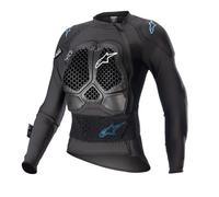 Chaleco protector Alpinestars Stella Bionic Action 2 para mujer, color negro y azul L
