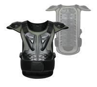 Chaleco Protector Corporal Motocicleta, Ajustable Adulto con Protección Pecho, Espalda Y Hombros, Transpirable Y Reflectante, para Viajes, Desplazamientos Diarios Y Motocross
