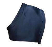 Chaleco protector de hombro de caballo de elastano de alta elasticidad, protector de pecho para entrenamiento de equitación, transporte reduce rozaduras, negro S/M/L (L)