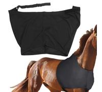 Chaleco protector de hombro para caballo - Protector elástico antiroce de spandex | Protección aislada y transpirable para el pecho y los hombros del caballo | Protectr de hombros con trenza de melen