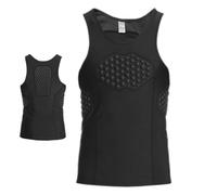 Chaleco Protector Deportivo para Jóvenes: Protectores De Costillas para Camisas, Almohadillas, Equipo Protector De Baloncesto, Protección Costillas Topeter | Camisa Protectora del Corazón del Pecho