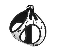 Chaleco reflectante con correa para mascotas con estampado de alfabeto y lenguaje de señas, para perros y gatos pequeños, chaleco ajustable para caminar al aire libre