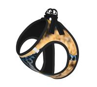 Chaleco reflectante para mascotas, con estampado de leopardo, arnés reflectante para cachorros, arnés de entrenamiento para perros