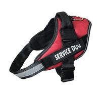 Chaleco reflectante para perros de servicio medianos y grandes, arnés multiusos que garantiza la seguridad en exteriores, entrenamiento y ap