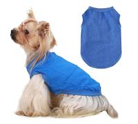 Chaleco Refrescante para Perros, Chaleco Refrescante Perro, Transpirable, Chalecos para Perros Fresco Y Cómodo para El Verano, Adecuado para Perros Pequeños Y Medianos/Azul M