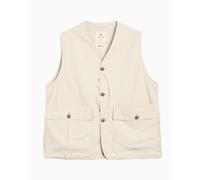 Chaleco Relaxed Snow Peak Hybrid Takibi Unisex Beige S
