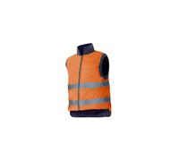 CHALECO REVERSIBLE AV 2XL AZUL MARINO/NARANJA FLÚOR