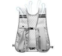 Chaleco Running - Bolsillo reflectante en el pecho con soporte para teléfono e hidratación | Cinturón ligero para correr con bolsillo de botella de agua para hombres y mujeres | Chaleco deportivo