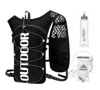 Chaleco Running Hombre Mujer, Chaleco Hidratacion Trail Running con Bolsa Agua 1.5L, Botella 500ml y Silbato, Mochila Hidratacion, Mochila de Correr para Ligera para Trail, Ciclismo, Hacer Senderismo