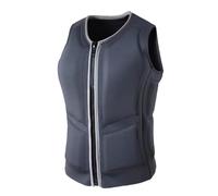Chaleco Salvavidas, Chaleco de Natación con Flotabilidad EPE, Ayuda Flotante Cómoda para Natación, Buceo, Kayak, Navegación y Deportes Acuáticos(Grey,M)