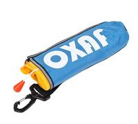 Chaleco Salvavidas, Chaleco de Snorkel Inflable, Vida portátil con Tiras Reflectantes y Silbato, cómoda Carga de Chaqueta Inflable hasta 243 IB sin Tanque de Aire, Azul