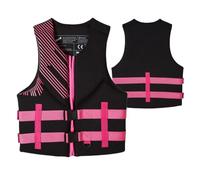 Chaleco Salvavidas de Neopreno Adulta con Ayuda Flotabilidad, Flotación Anti-colisión Transpirable, Seguridad Náutica para Nadar Surfear Pescar Navegar(Pink,3XL)
